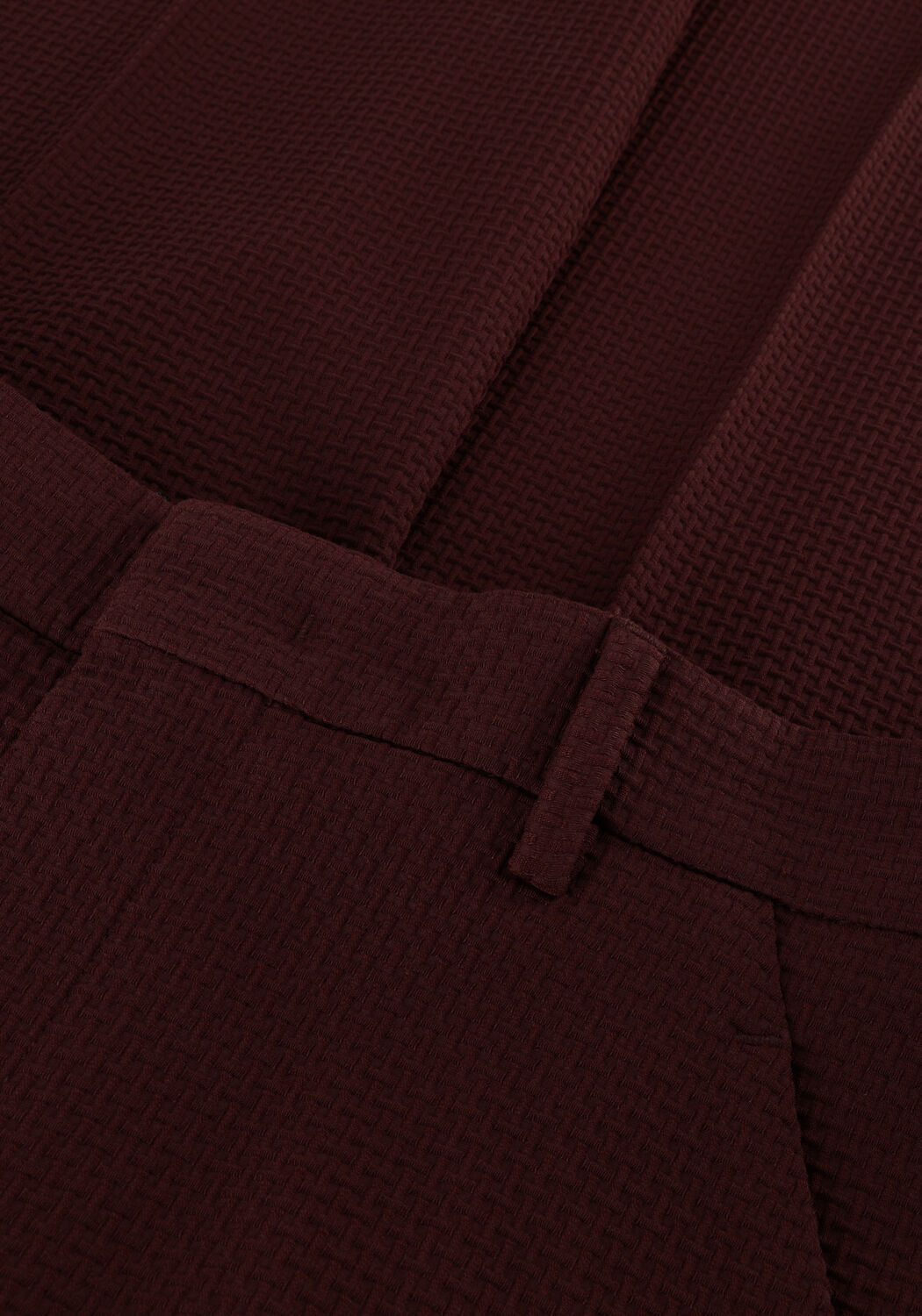 Bruine VANILIA Pantalon WAFEL CLASSIC PANTS - large