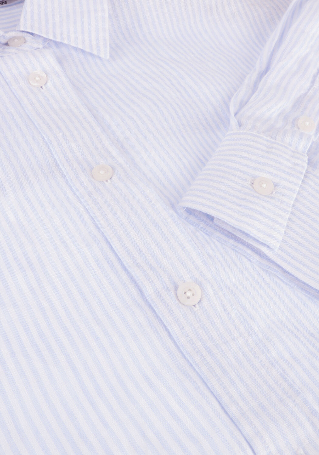 Blauwe MOSCOW Blouses 115&ndash;05-BUTTONS - large