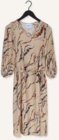 Beige MINUS Midi jurk LUVANA DRESS Beige MINUS Midi jurk LUVANA DRESS - medium
