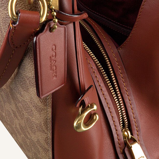 Cognac COACH Handtas DALTON 31 Cognac COACH Handtas DALTON 31 - large