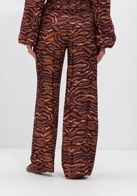 Bruine HARPER & YVE Wijde broek HOLLY-PA - large