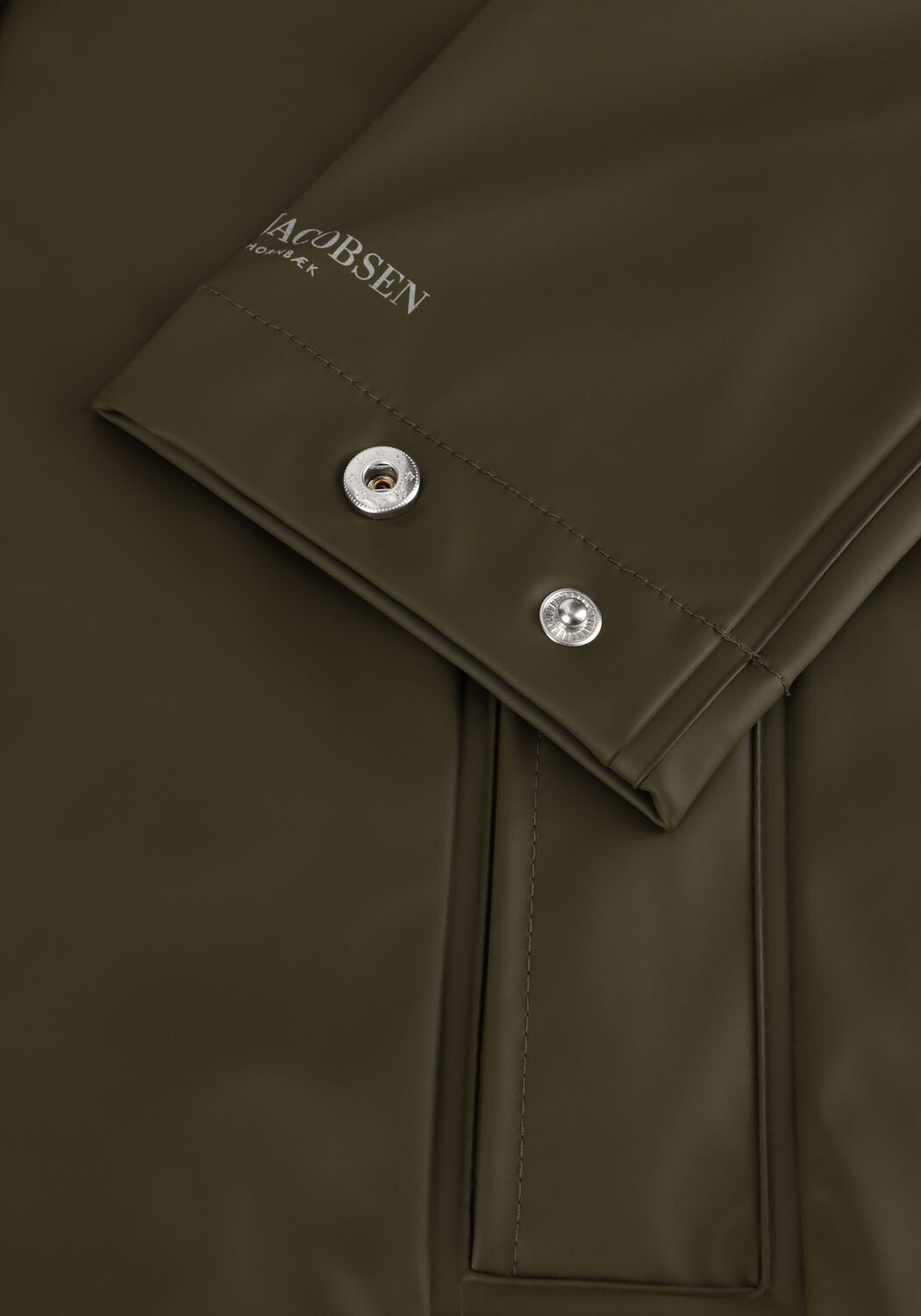 Groene ILSE JACOBSEN Regenjas RAIN 228 - large