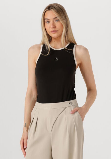 Zwarte ROUGE EDIT Top ROUESME S/L TANK TOP - large