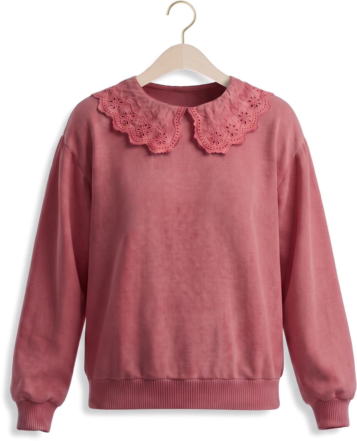 YOUR WISHES Meisjes Truien & Vesten Collar Sweater Roze