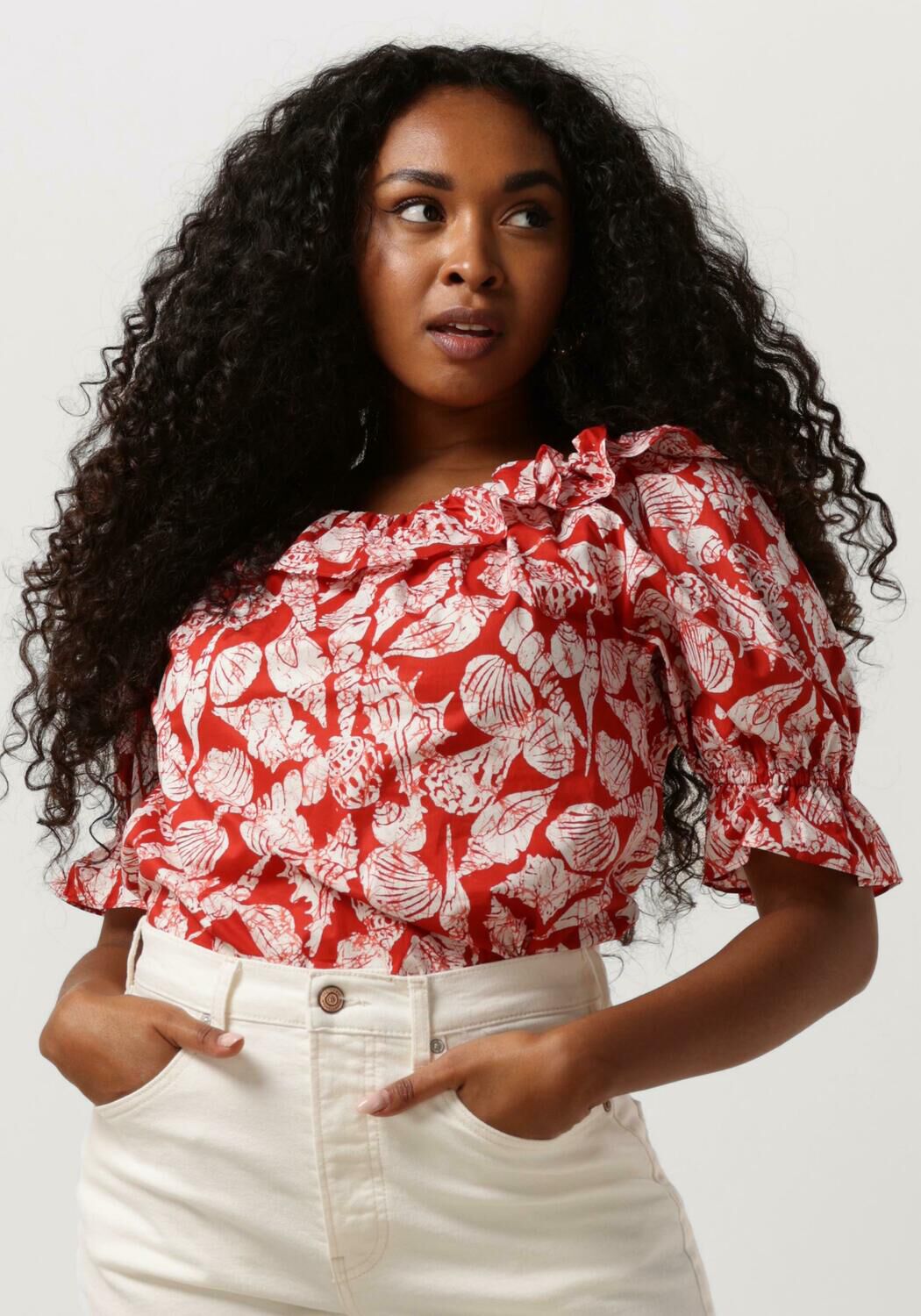 Shorts and off shoulder top hotsell