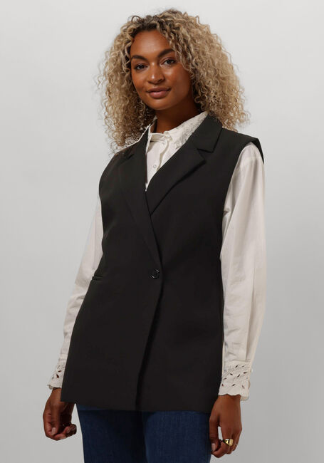Zwarte ANOTHER LABEL Gilet JESSE BLAZER LS - large