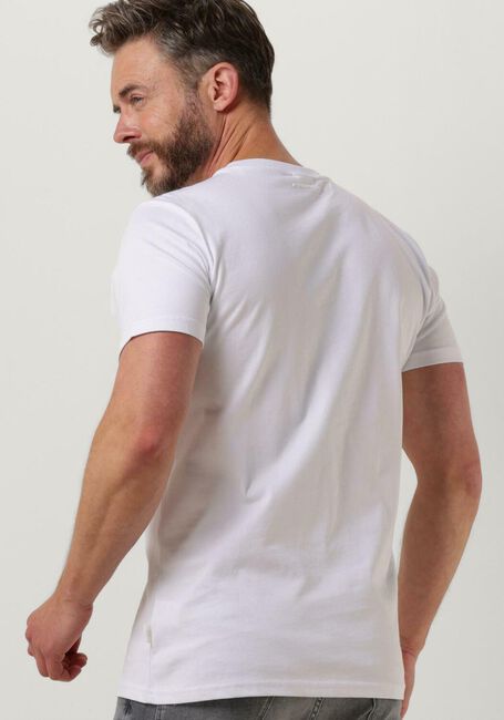 Witte PUREWHITE T-shirt T-SHIRT WITH SMALL PRINT ON CHEST - large