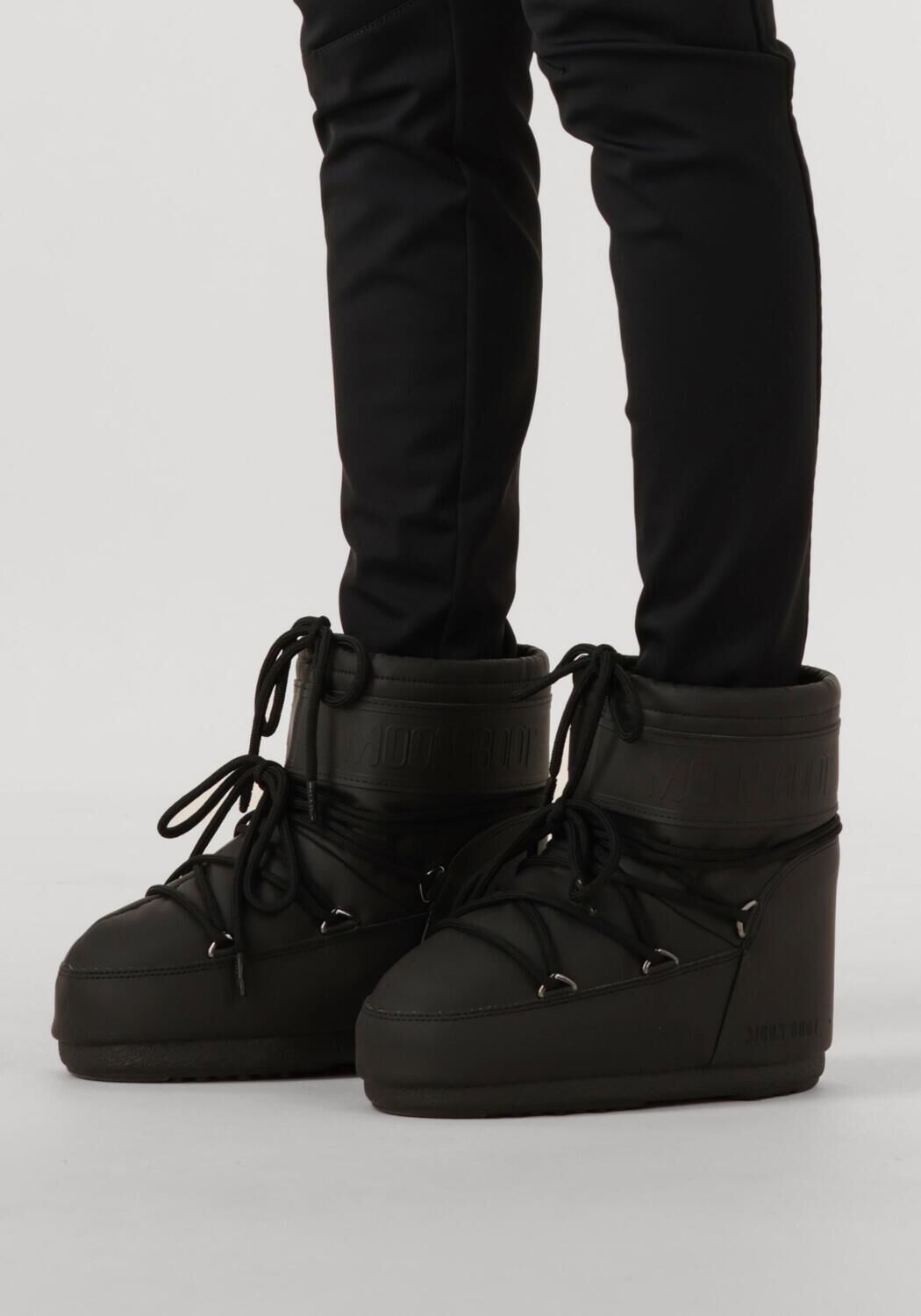 Zwarte MOON BOOT Snowboots ICON LOW FAUX FUR - large