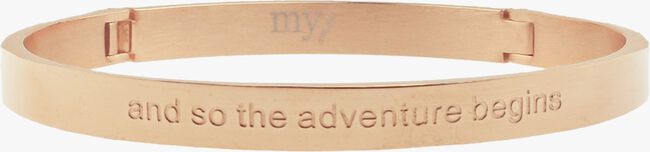 Gouden MY JEWELLERY Armband AND SO THE ADVENTURE BEGINS - large