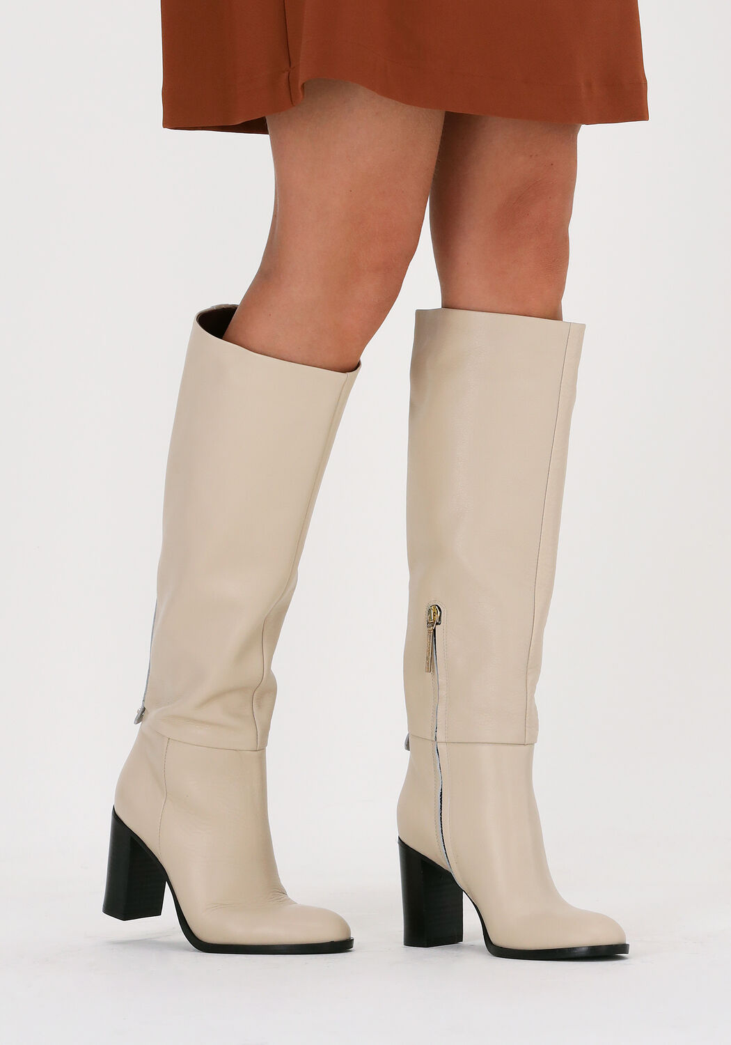 Zwarte FRED DE LA BRETONIERE Lange laarzen 193010041 | Omoda