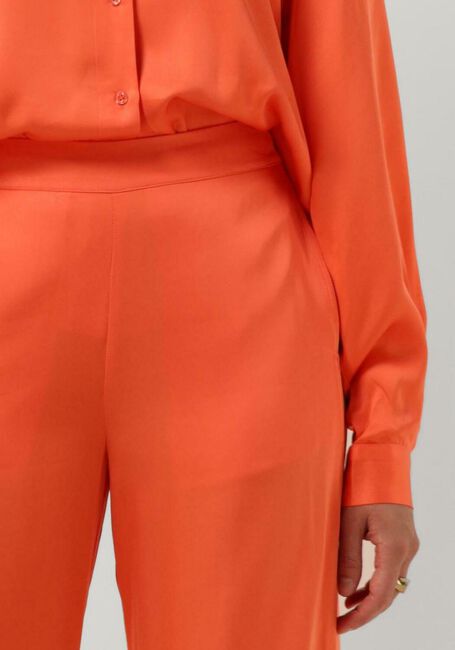 Oranje SELECTED FEMME Pantalon SLFFRANZISKA HW PANT B - large