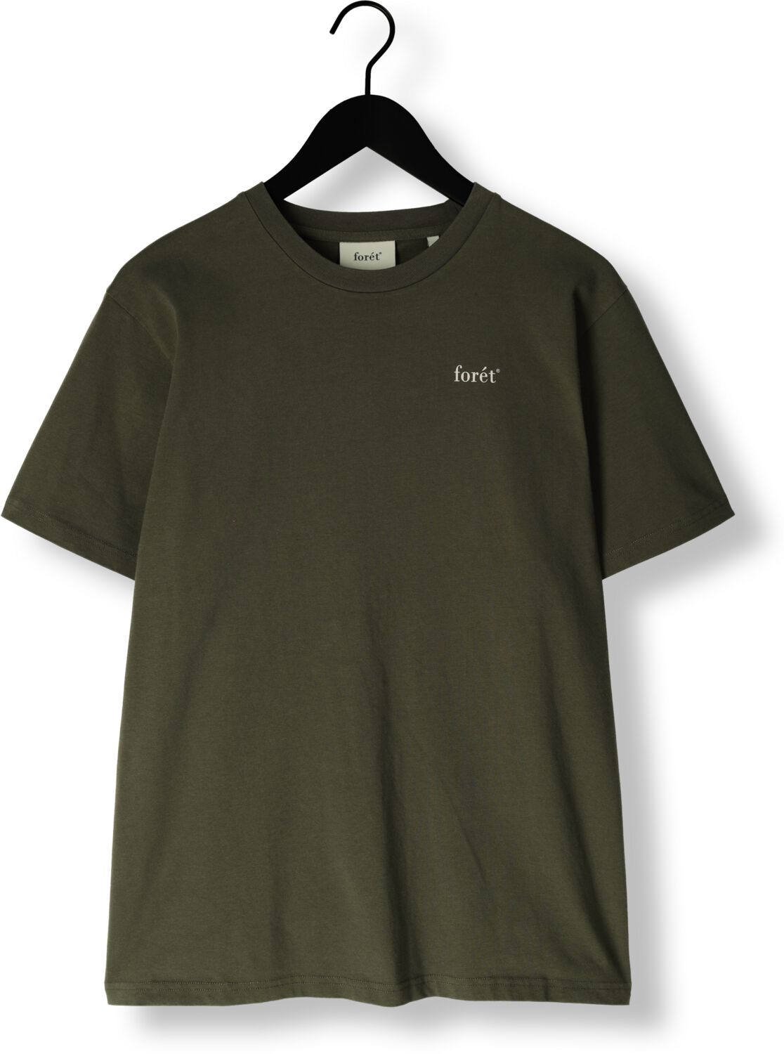 FORÉT Forét Heren Polo's & T-shirts Ocean T-shirt Groen