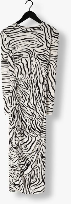 Witte ENVII Midi jurk ENRUN LS DRESS AOP 5347 - large