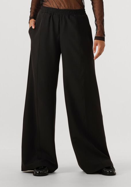 Zwarte ACCESS Wijde broek D54-5043-387 - large