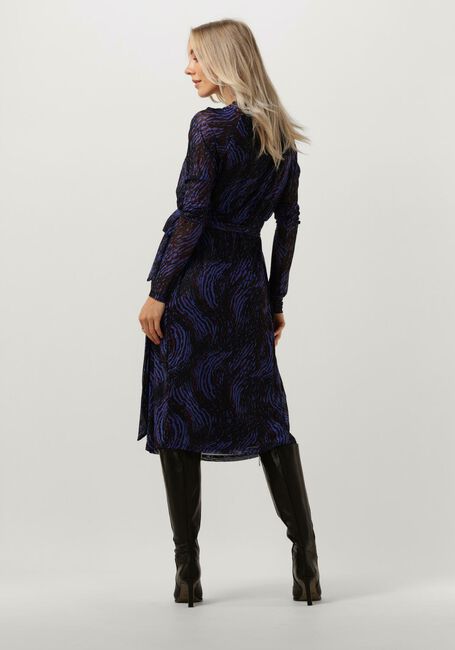 Lichtblauwe FREEBIRD Midi jurk JER-MESH-SPIRAL-PES-23-3 1 - large