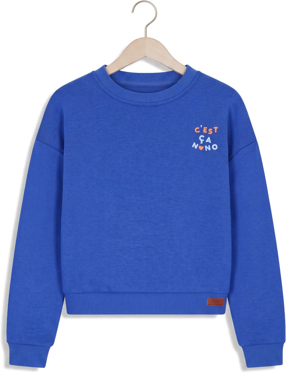 NONO Meisjes Truien & Vesten Ko Soft Furry Sweater Blauw