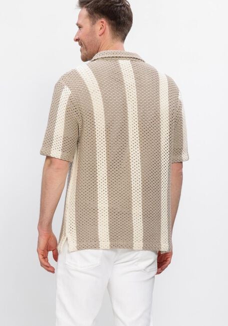 Beige PROFUOMO Polo POLO SS BUTTON TH - large