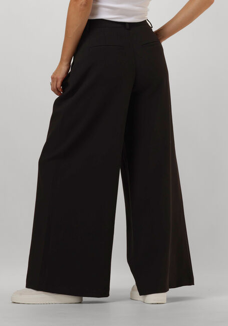 Zwarte MY ESSENTIAL WARDROBE Wijde broek MILANMW WIDE PANT - large