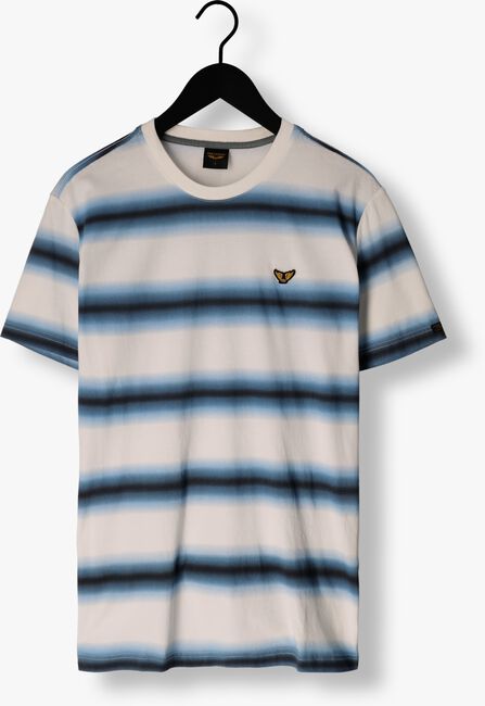 Blauwe PME LEGEND T-shirt SHORT SLEEVE R-NECK SINGLE JERSEY PRINTED - large