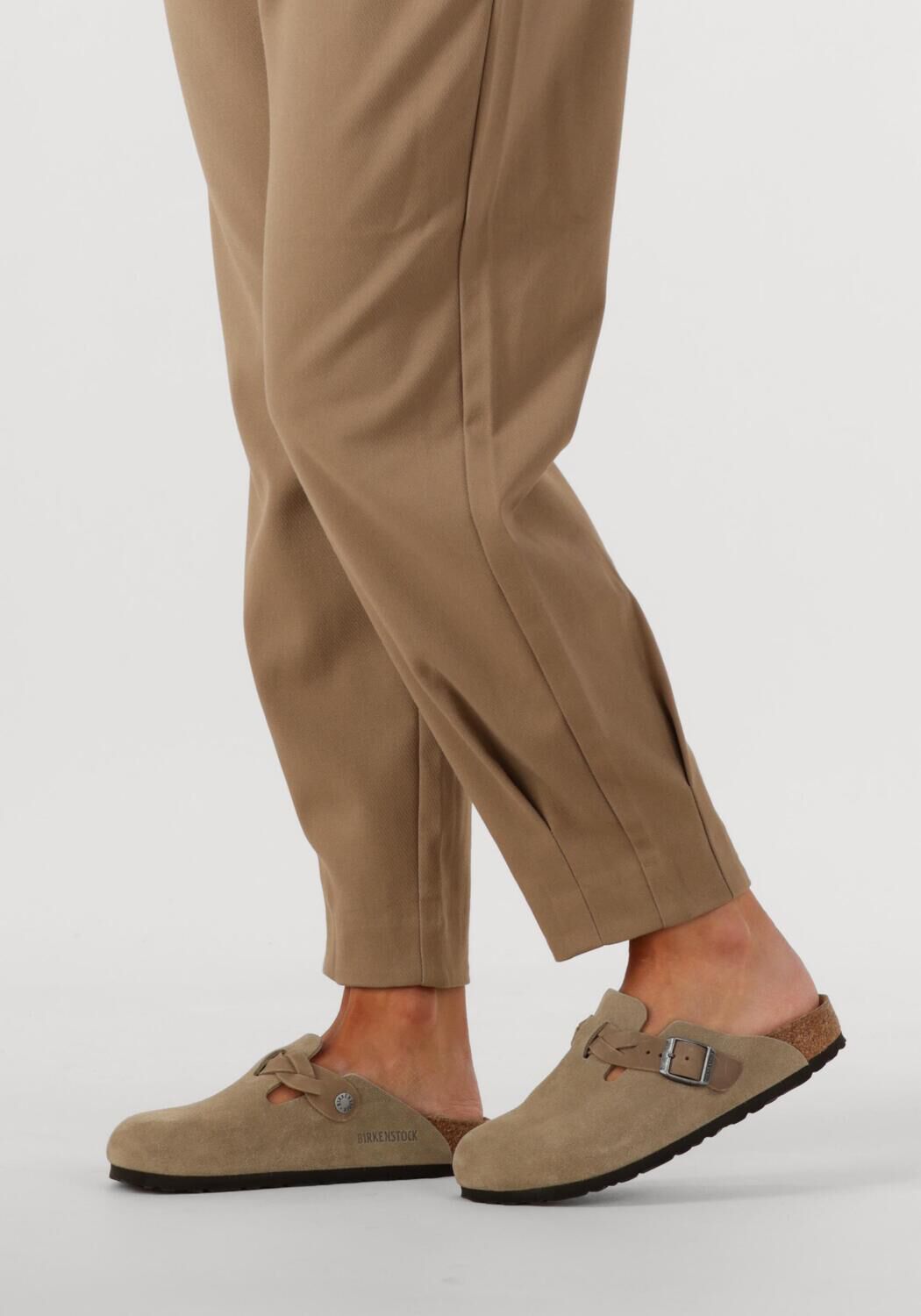 Zand BIRKENSTOCK Instappers BOSTON BRAIDED - large