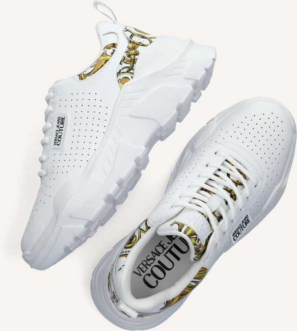 Witte VERSACE JEANS Lage sneakers FONDO SPEEDTRACK DIS Witte VERSACE JEANS Lage sneakers FONDO SPEEDTRACK DIS - large