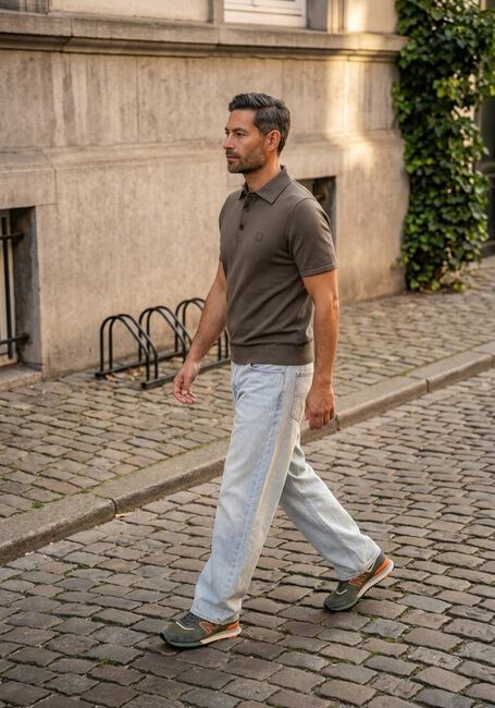 Groene BUTCHER OF BLUE Polo CLIFDEN CO POLO SS - large