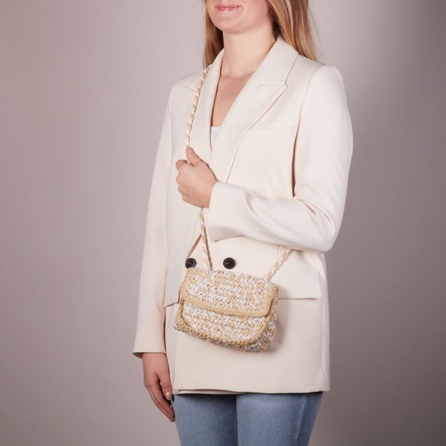 Beige BECKSONDERGAARD Schoudertas MIXA Beige BECKSONDERGAARD Schoudertas MIXA - large