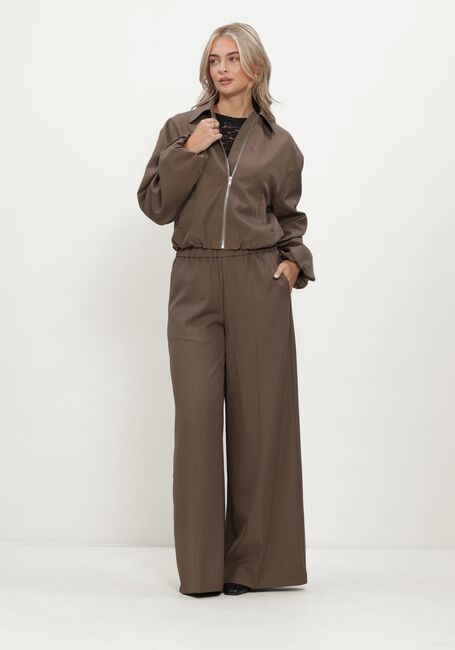 Bruine NOTRE-V Wijde broek NV-IRINA - large