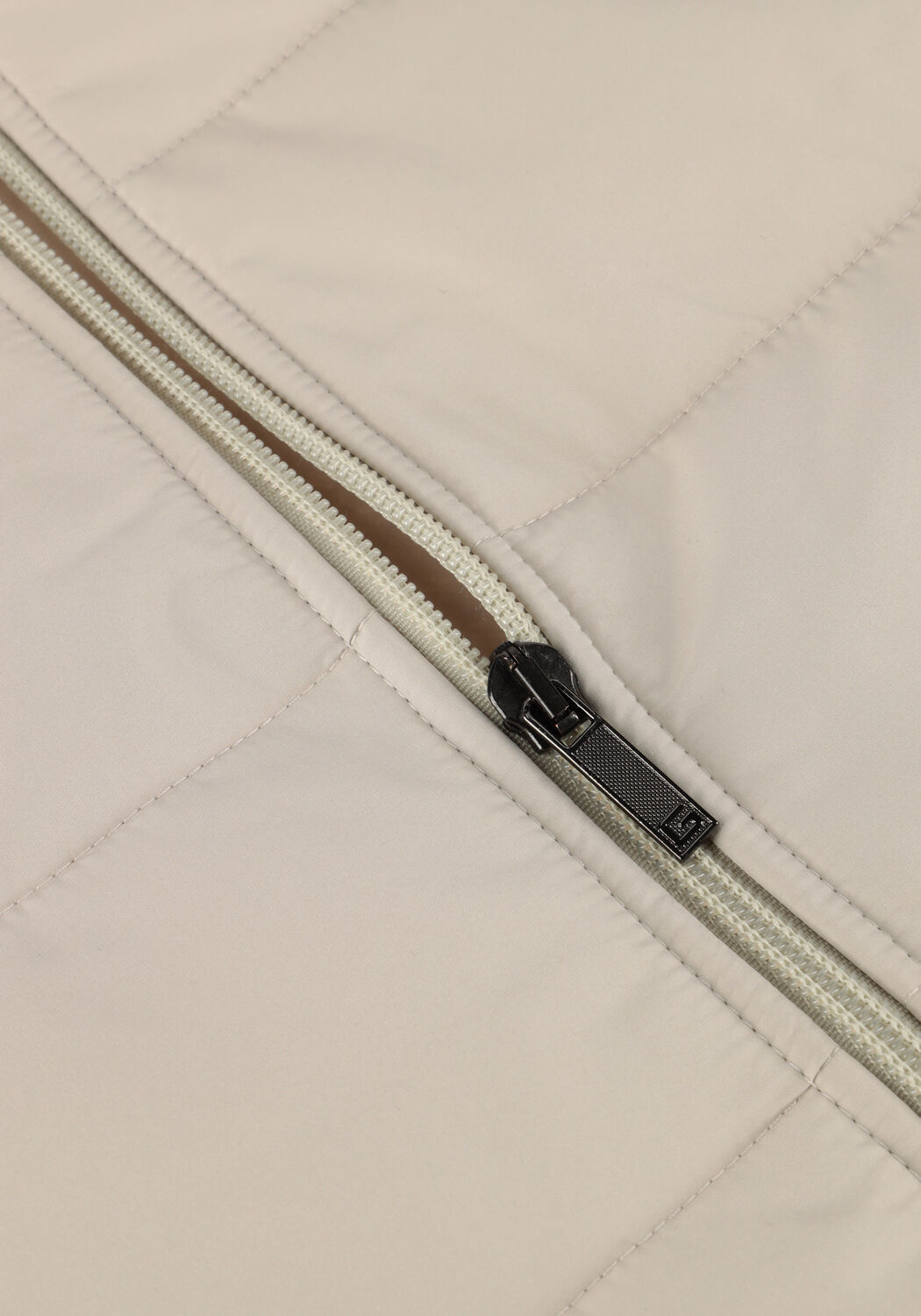 Beige GENTILUOMO Gewatteerde jas CARDIGAN ZIP - large