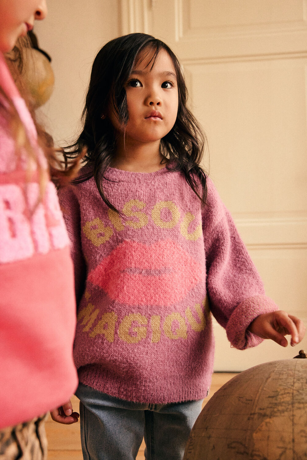 Paarse DAILY7 Trui KNITWEAR FANCY - large