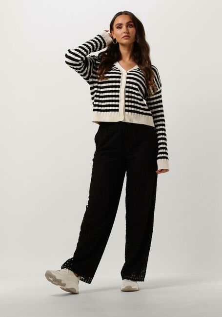 Zwarte MSCH COPENHAGEN Vest MSCHKITNA CARDIGAN STP - large