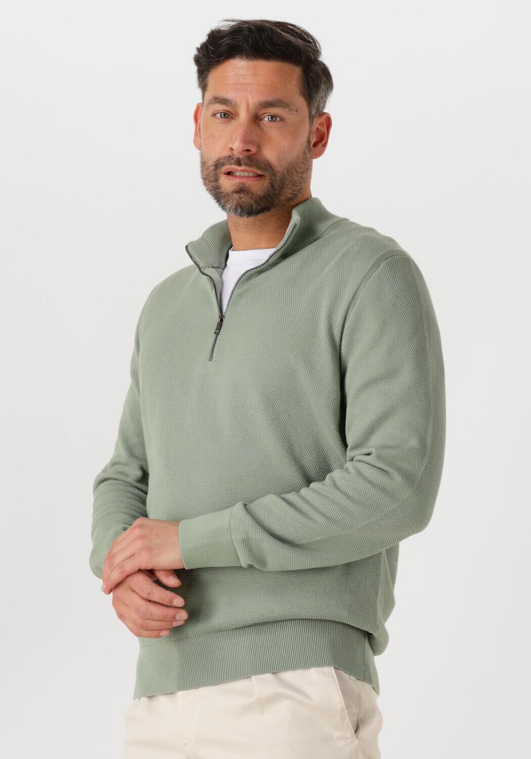 Boss Black Groene Ebrando Herentrui Green Heren