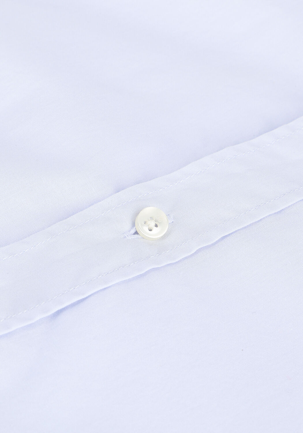 Lichtblauwe SCOTCH & SODA Casual overhemd SOLID SLIM FIT SHIRT - large