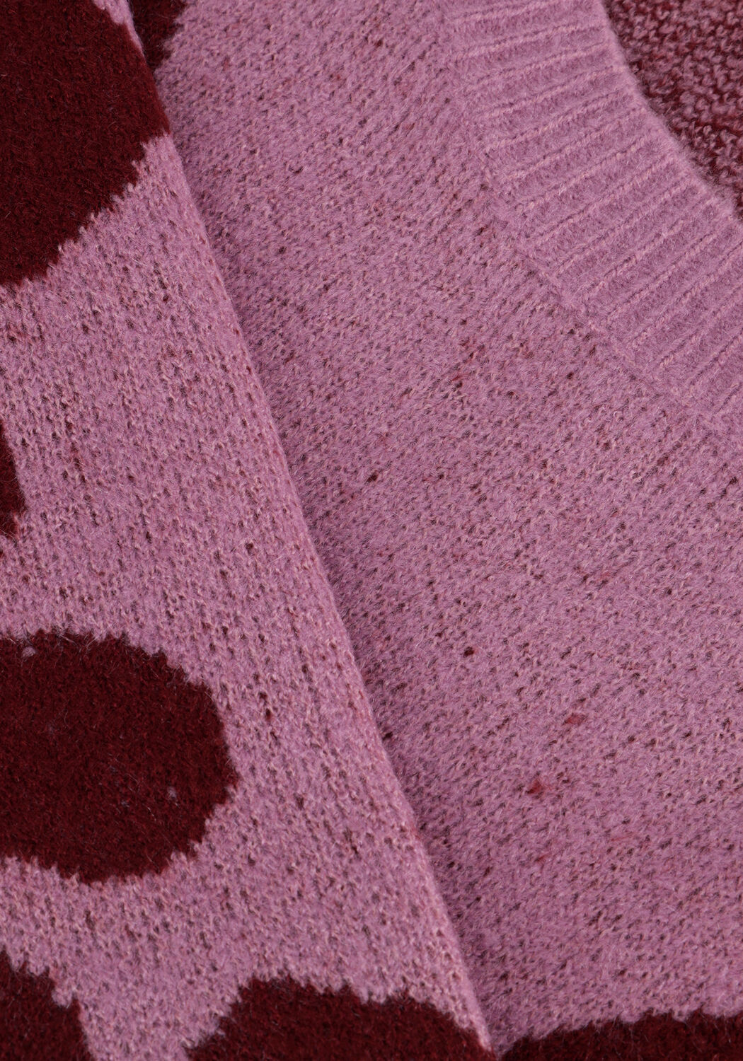 Paarse YDENCE Trui KNITTED SWEATER DAISIE - large