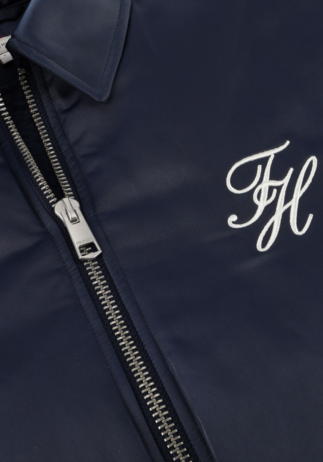 Donkerblauwe TOMMY HILFIGER Jack PADDED NYLON TH JACKET - large