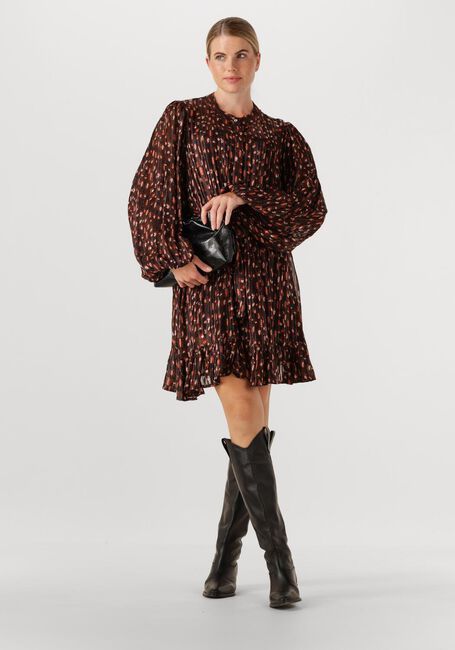 Bruine NOTRE-V Mini jurk NV-GWEN - large