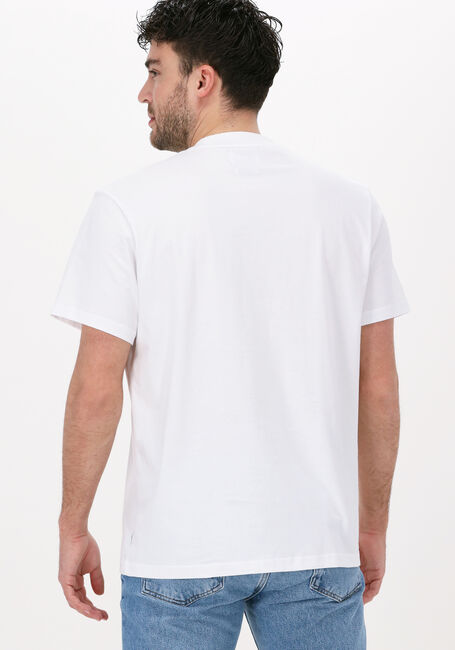 Witte WOODBIRD T-shirt TROPE SPLIT TEE - large