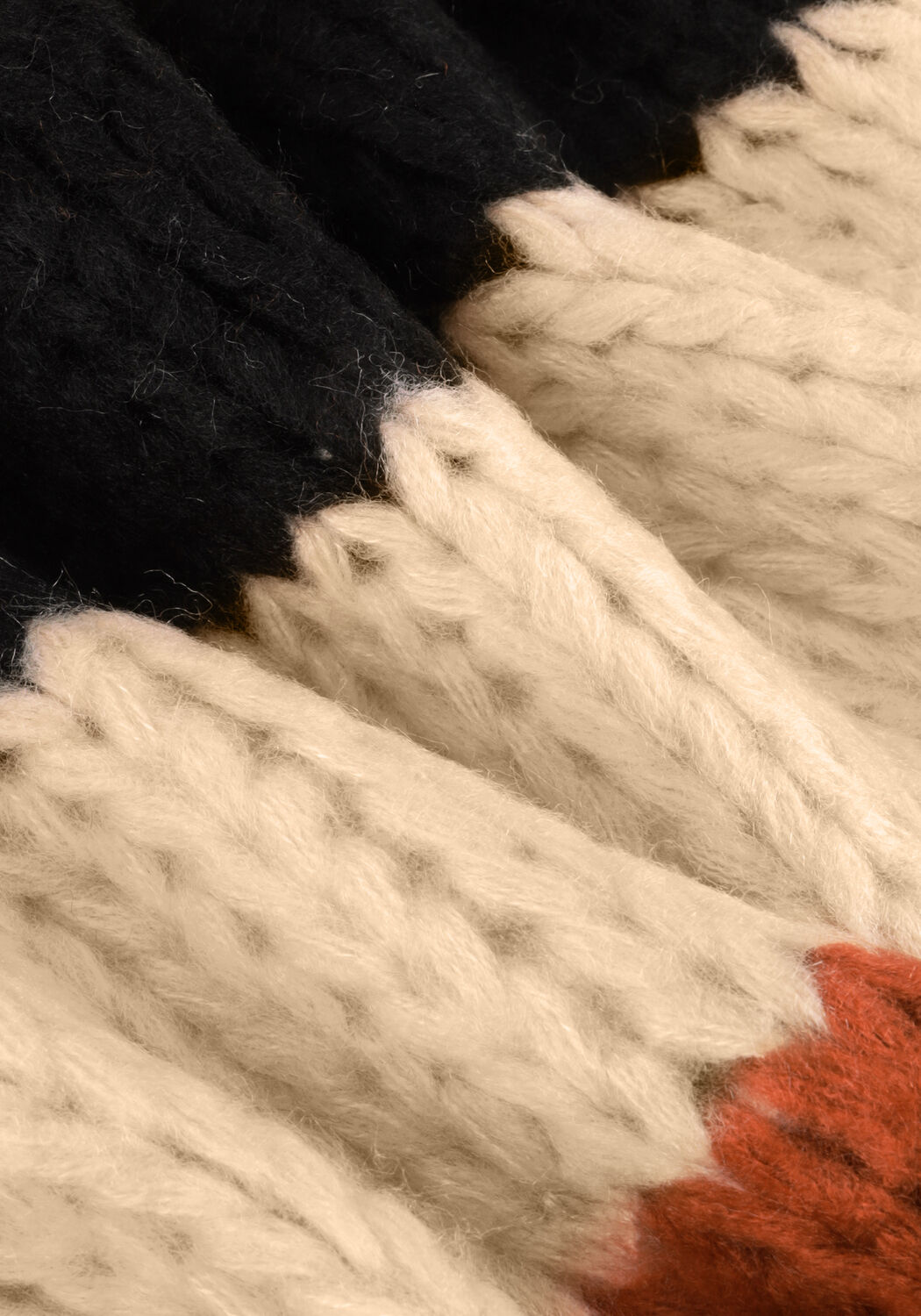 Ecru YDENCE Trui KNITTED SWEATER ZAYA - large