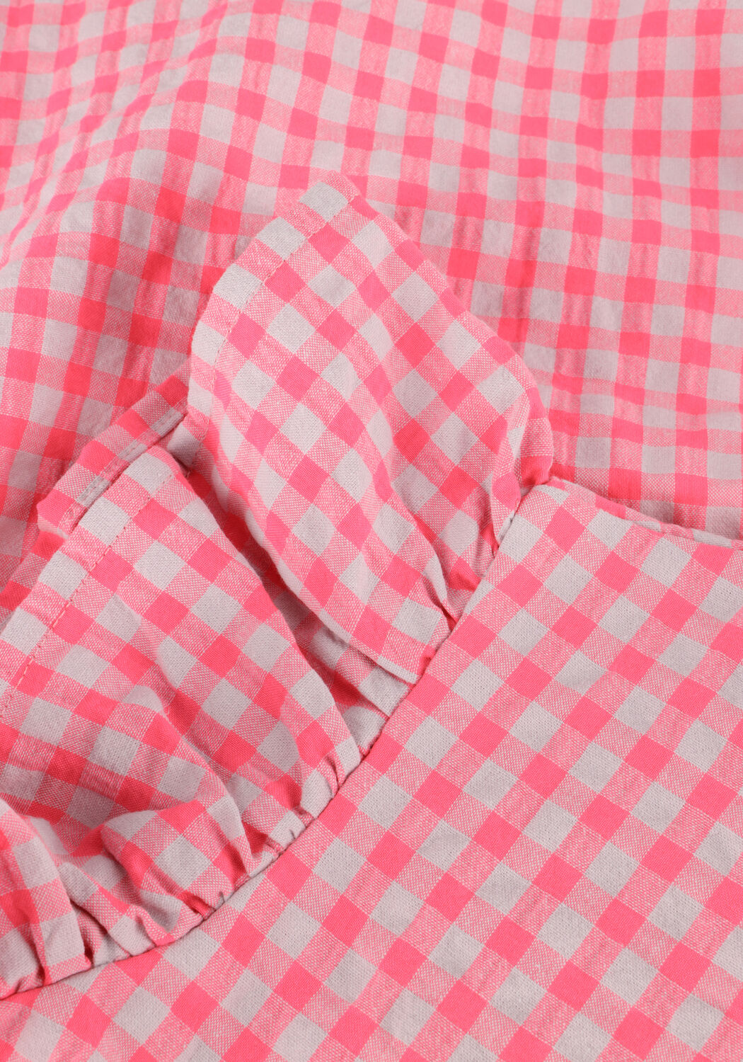 Roze DAILY BRAT Mini jurk CHEECKY CHECKED DRESS - large