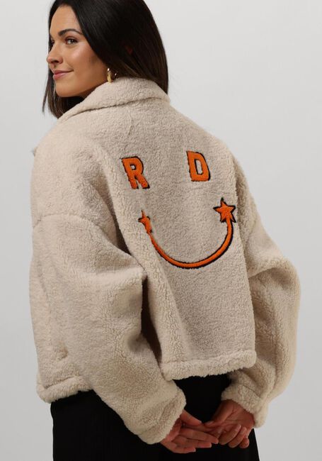 Gebroken wit REFINED DEPARTMENT Teddy jas LUCY - large