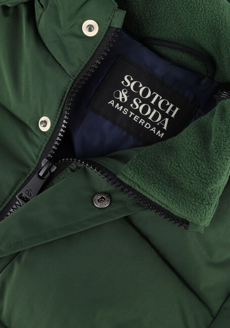 Jaarlijks volwassen Voorstad Groene SCOTCH & SODA Gewatteerde jas 167473-22-FWBM-A10 | Omoda