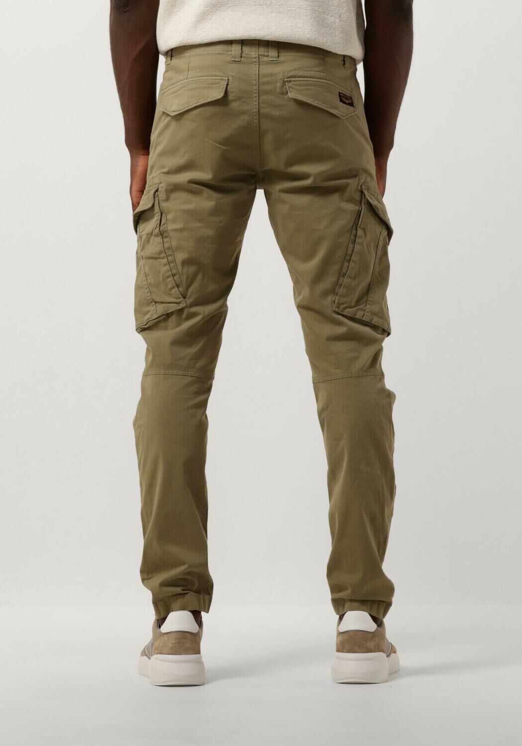 PME LEGEND Heren Broeken Nordrop Cargo Stretch Twill Groen