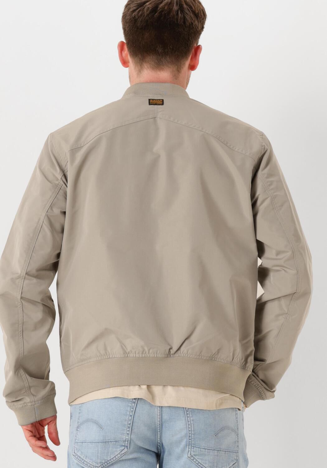 G-STAR RAW Heren Jassen Unpadded Bomber Jkt Beige
