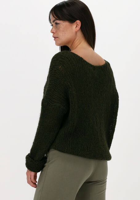 Groene SIMPLE Trui SASCHA - large