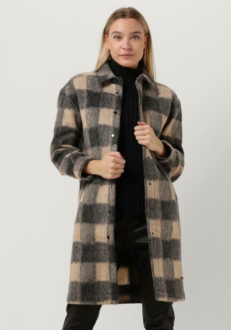 Grijze MOSCOW Mantel MILO - large