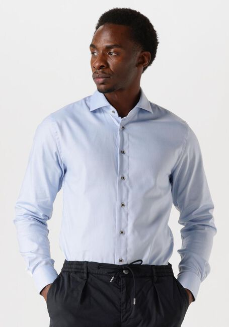Lichtblauwe PROFUOMO Klassiek overhemd SHIRT CUTAWAY SC SF NON IRON - large