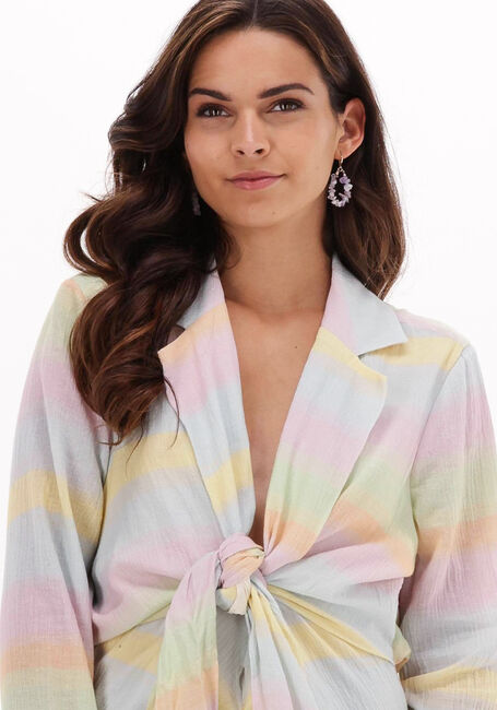 Multi NA-KD Mini jurk TWISTED FRONT SHORT DRESS - large