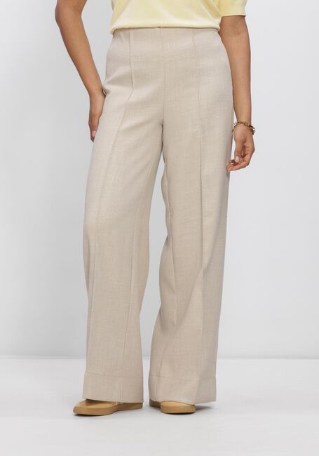 Beige Y.A.S. Pantalon YASCOMIRA HMW PANT - large