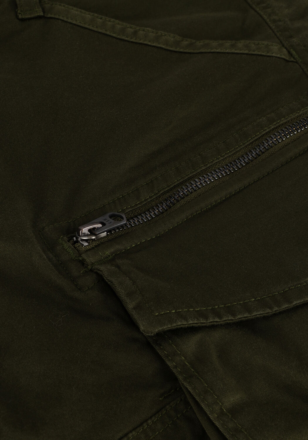 Donkergroene G-STAR RAW Cargobroeken ROVIC ZIP 3D REGULAR TAPERED - large