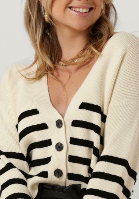 Creme NOTES DU NORD Vest GAIA CARDIGAN - large